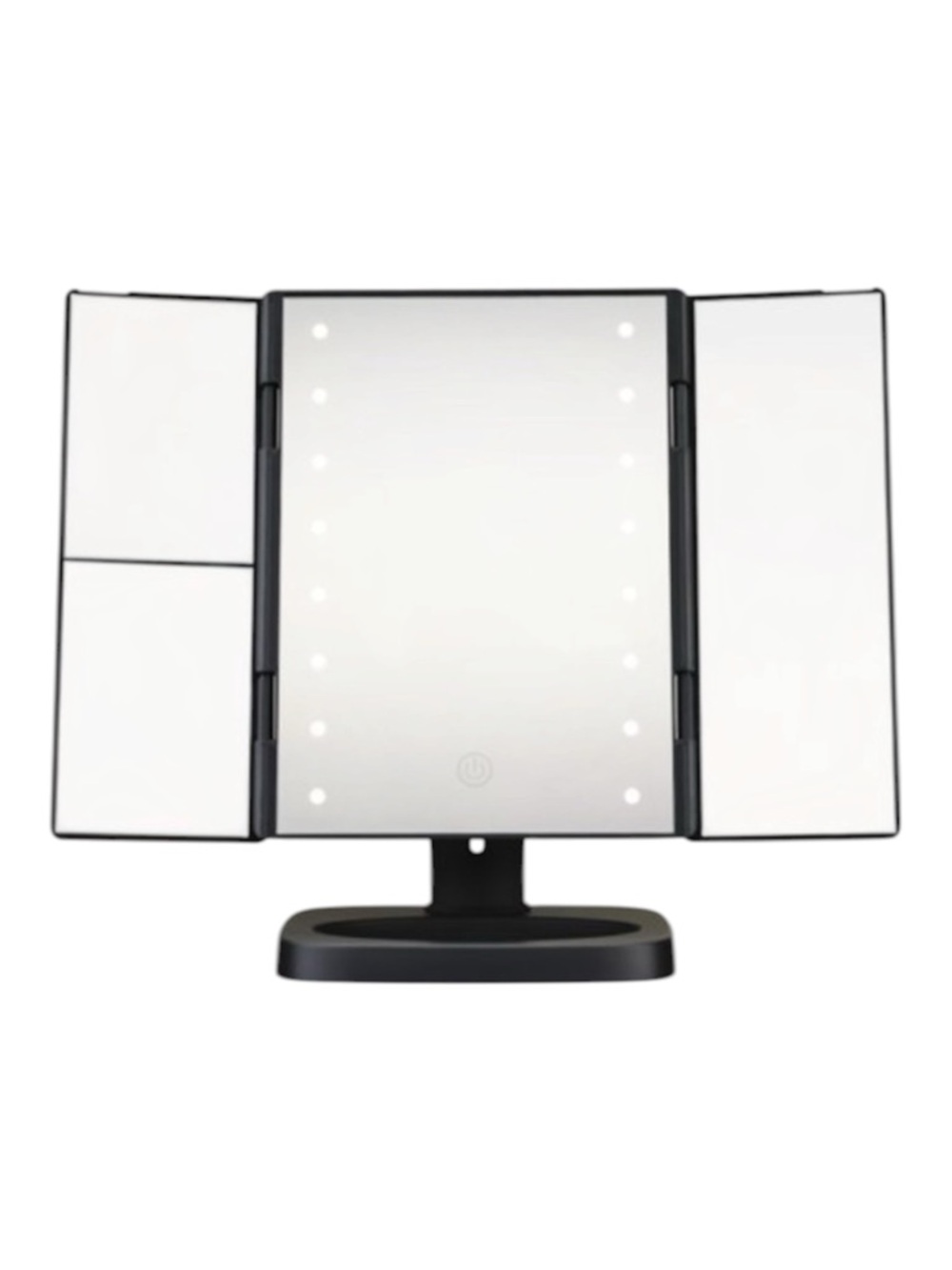 Conair Reflections TriPanel LED Plastic 1x 2x 3X Magnification Mirror